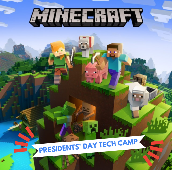 Minecraft Coding + Redstone - Presidents Day Camp by CodeREV Kids