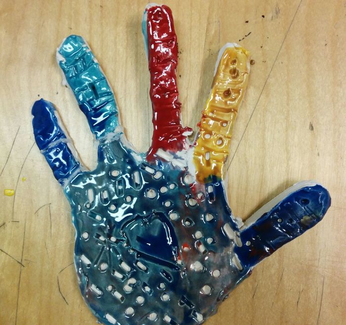 Mixed Media Fun! (collage, glitter, 3D, and more) by drawchange