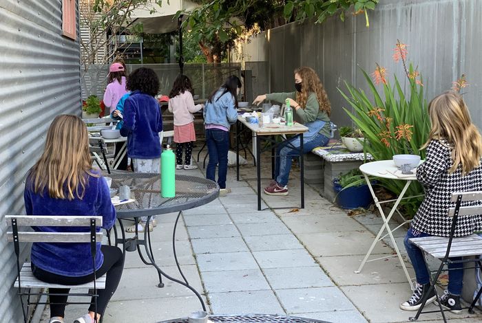 Spring Art After School by Brushstrokes Studio in Berkeley, CA