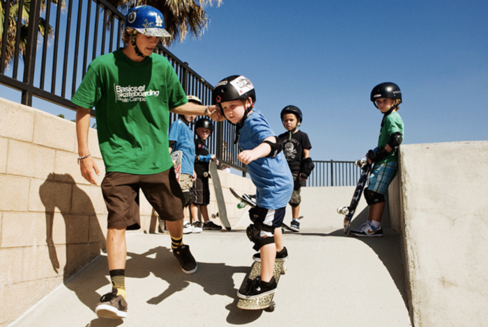 BASICS OF SKATEBOARDING - camps in Ladera Ranch, Laguna Beach