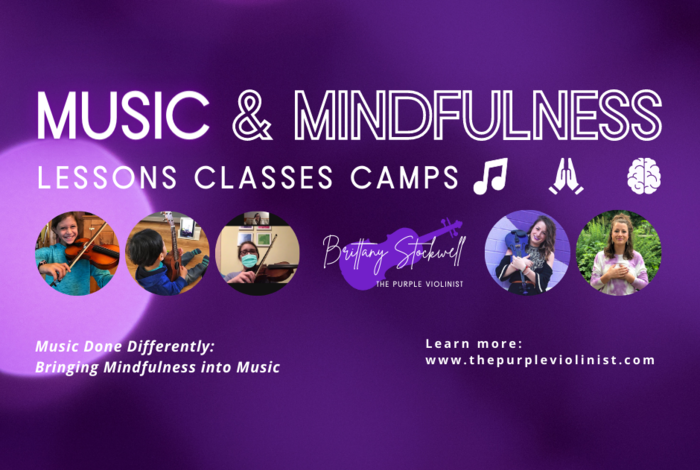 Brittany Stockwell - The Purple Violinist - Kids activities