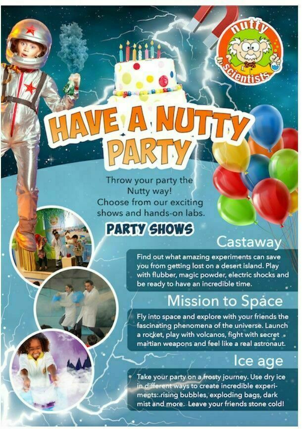 Nutty Scientists Santa Clara County - Kids activities in Fremont, Cupertino, Santa Clara, San Jose