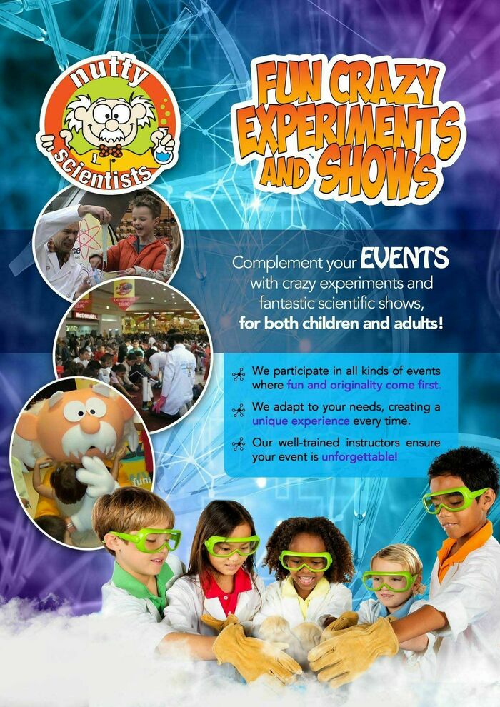 Nutty Scientists Santa Clara County - Kids activities in Fremont, Cupertino, Santa Clara, San Jose
