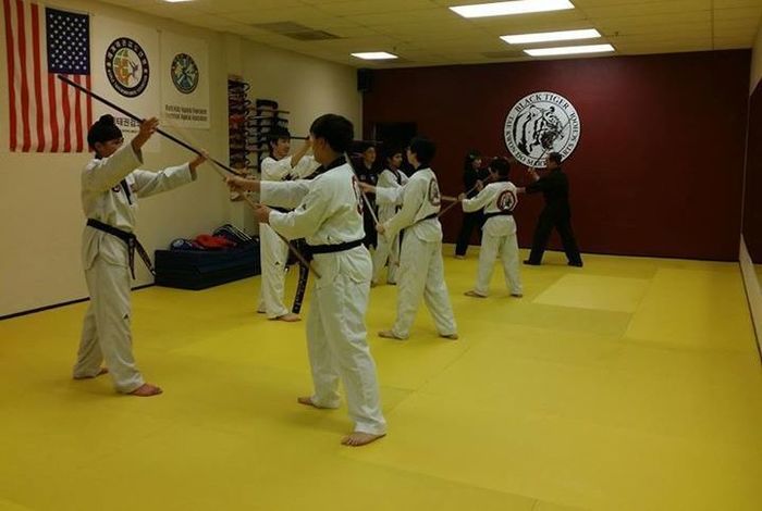 Black tigers taekwondo best sale